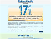 Tablet Screenshot of datanetindia.com